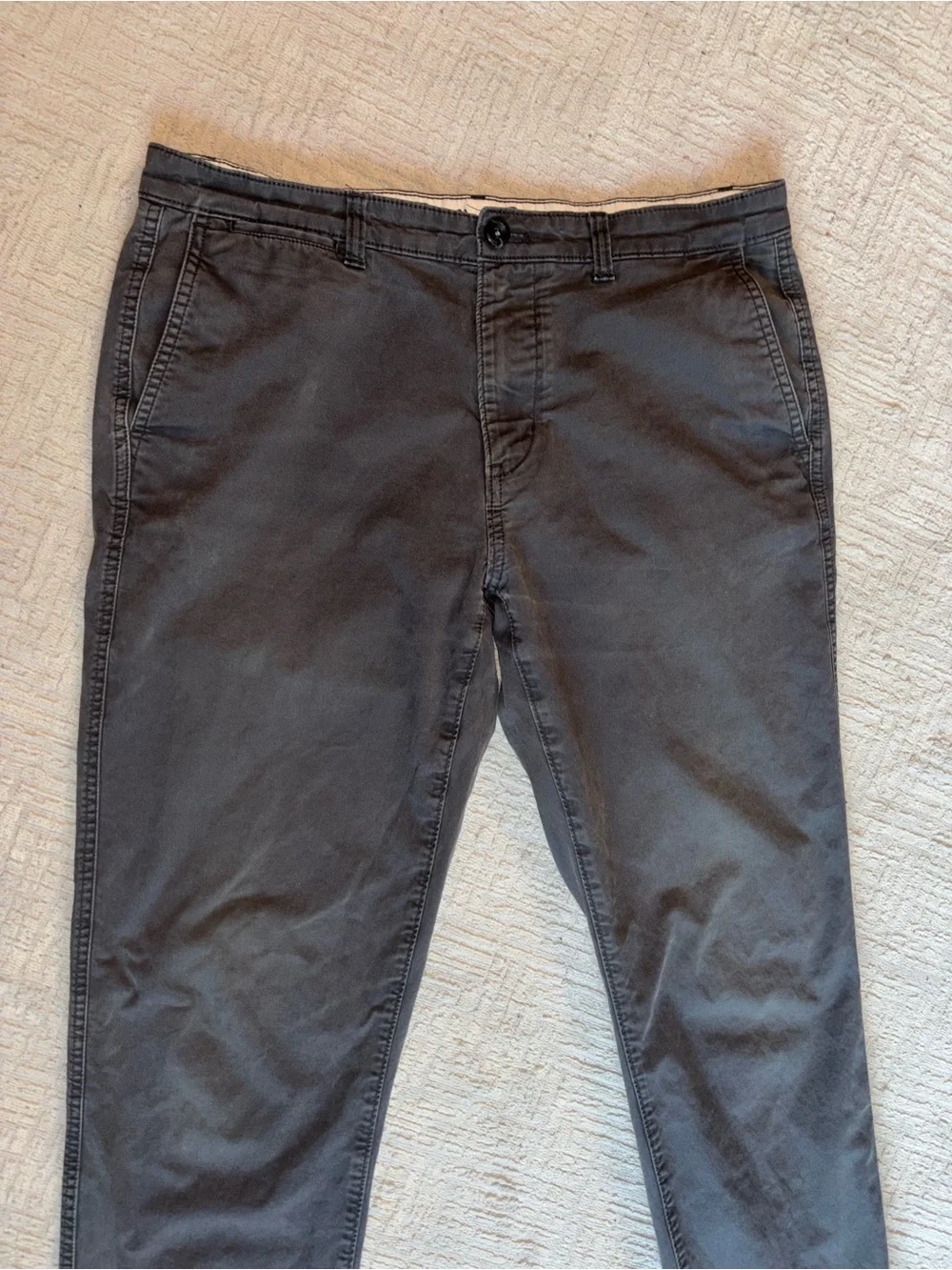 Eddie Bauer Gray Slim Fit Men’s Pants